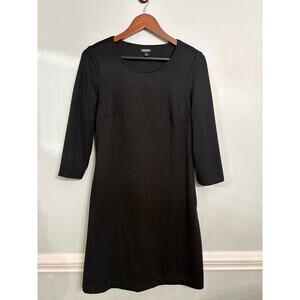 Original Nicole Miller Black Long-Sleeve Dress - Size Medium